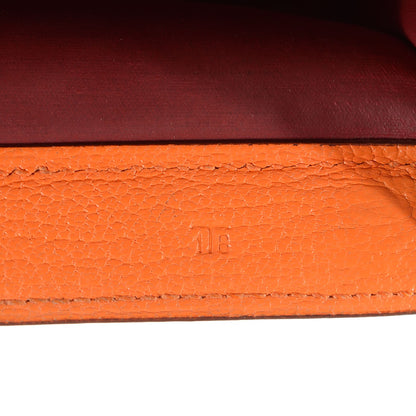 Hermes Chevre Mysore Karo PM Orange 7 of 11
