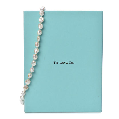 Tiffany 18K Yellow Gold Baroque Pearl Paloma Picasso Necklace 10 of 10