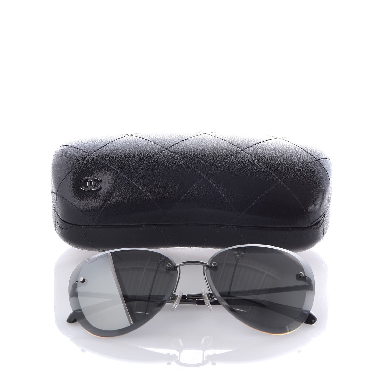 Mirrored Pilot Sunglasses 4239 Silver