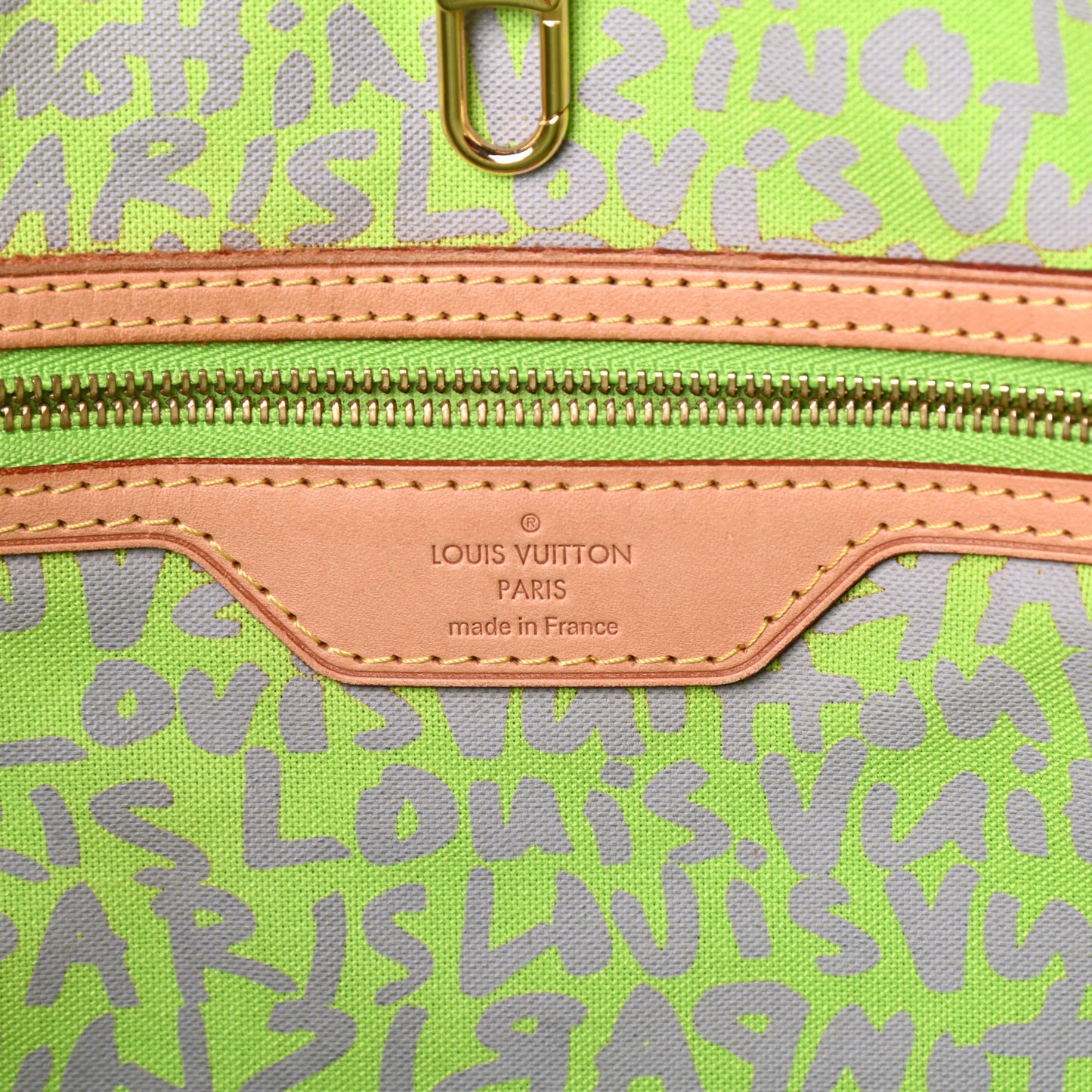 Monogram Graffiti Neverfull GM Green
