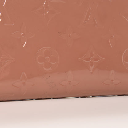 Louis Vuitton Vernis Zippy Wallet Rose Velours 9 of 10