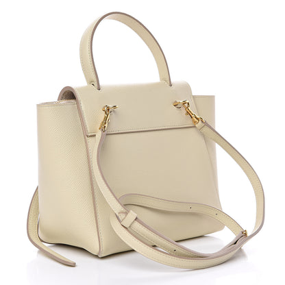 Celine Grained Calfskin Nano Belt Bag Linen 3 of 12