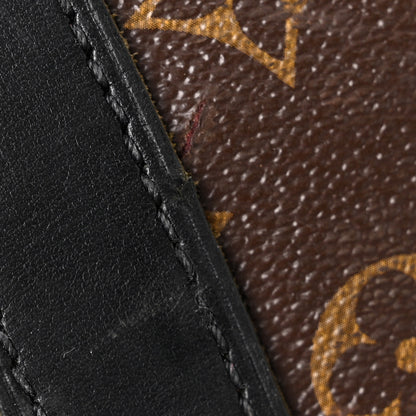 Louis Vuitton Monogram Macassar Keepall Bandouliere 55 14 of 15