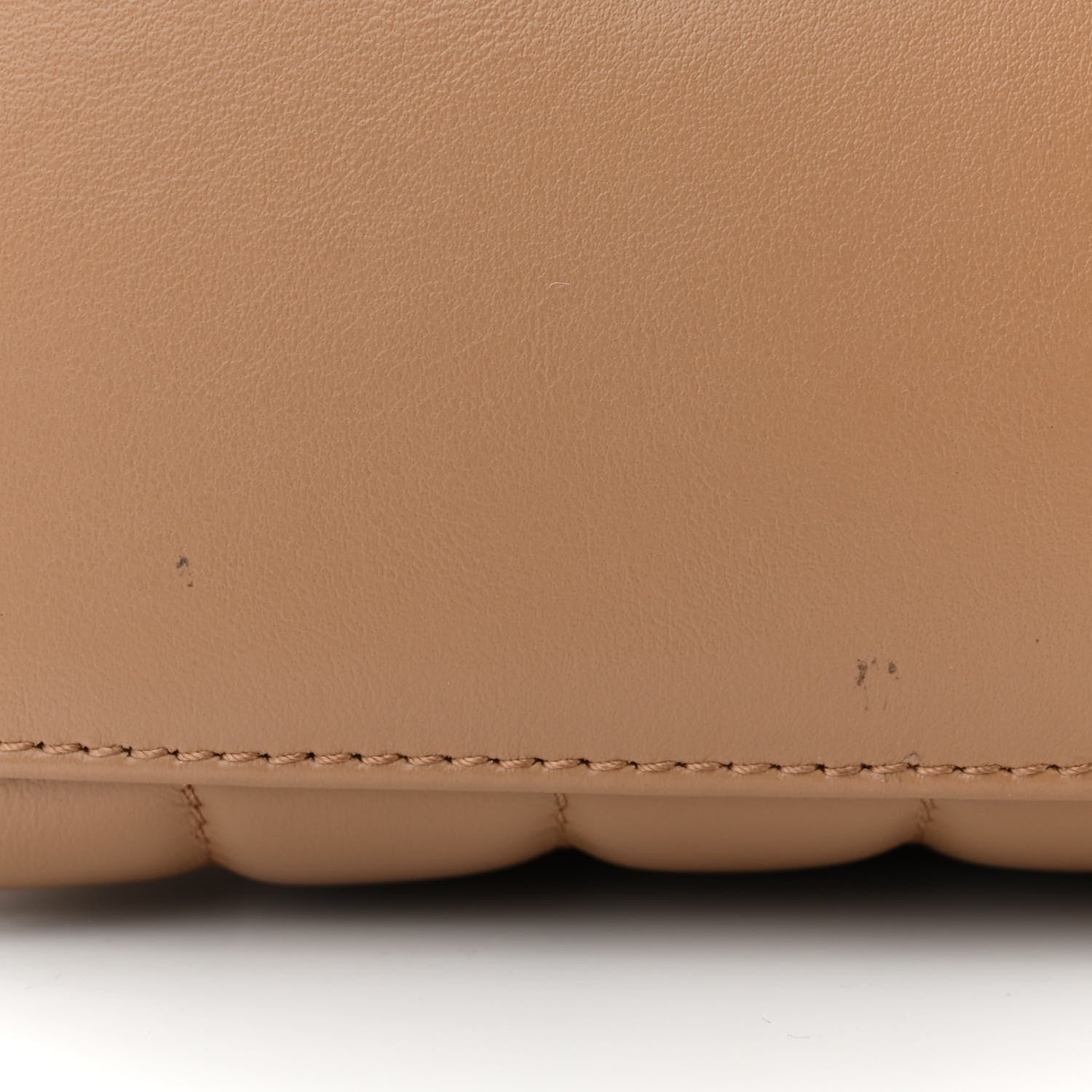 Saint Laurent Calfskin Y Quilted Monogram Small Loulou Chain Satchel Dark Beige 11 of 13
