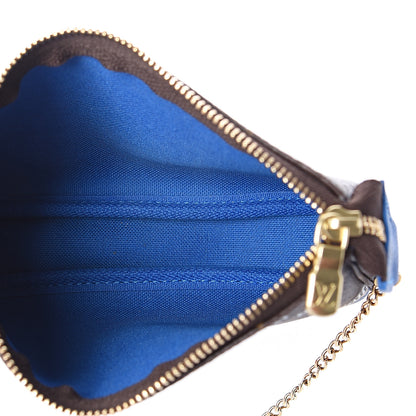 Louis Vuitton Monogram 2019 Christmas Animation Mini Venice Pochette Accessories Blue 4 of 8