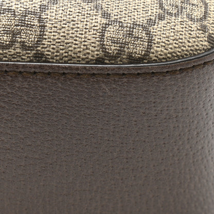 Gucci GG Supreme Monogram Web Neo Vintage Shoulder Bag Beige New Acero Crop 11 of 11