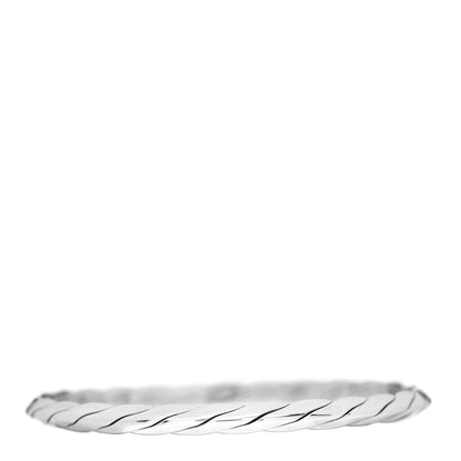 Tiffany Sterling Silver Twisted Bangle Bracelet 3 of 4