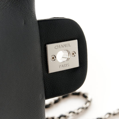Chanel Satin Strass Mini Flap Silvery 7 of 12