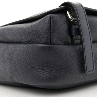 Loewe Soft Grained Calfskin XS Military Messenger Bag Navy 9 of 11