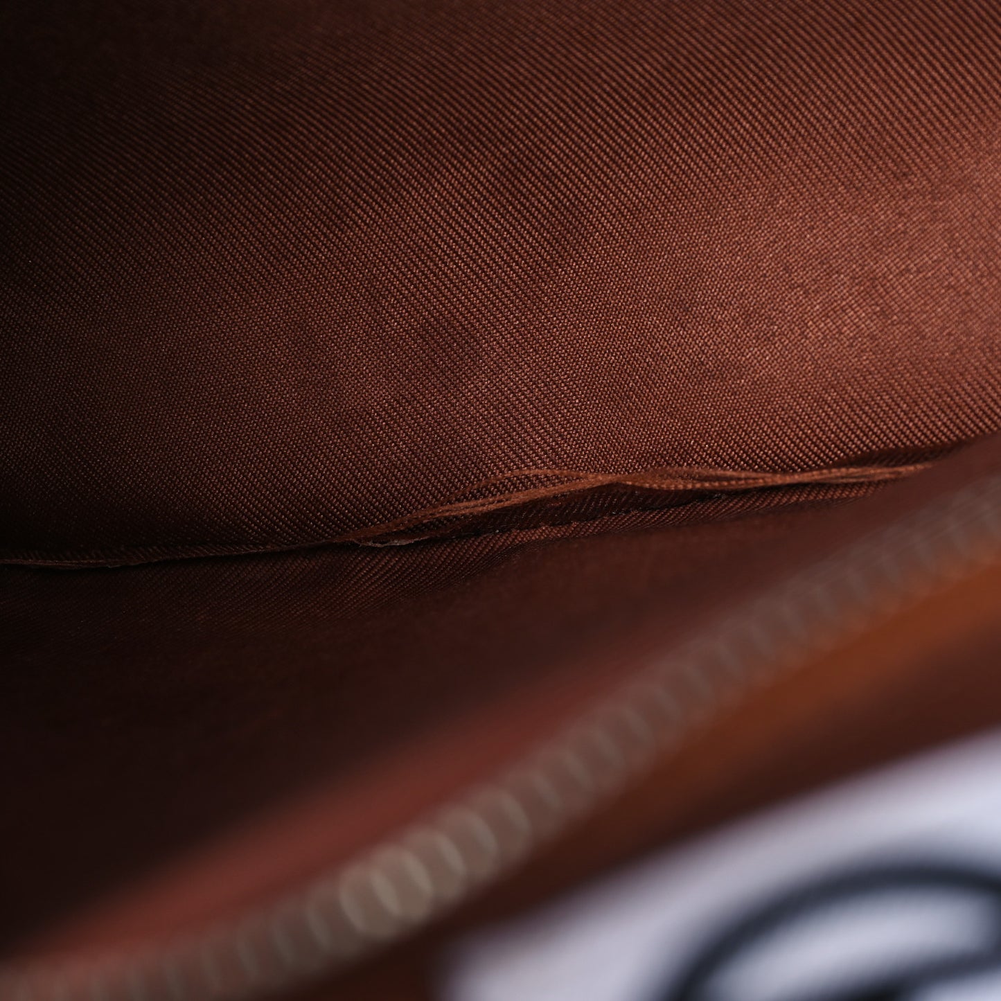 Vegan Leather Large Shopping Bag Tan