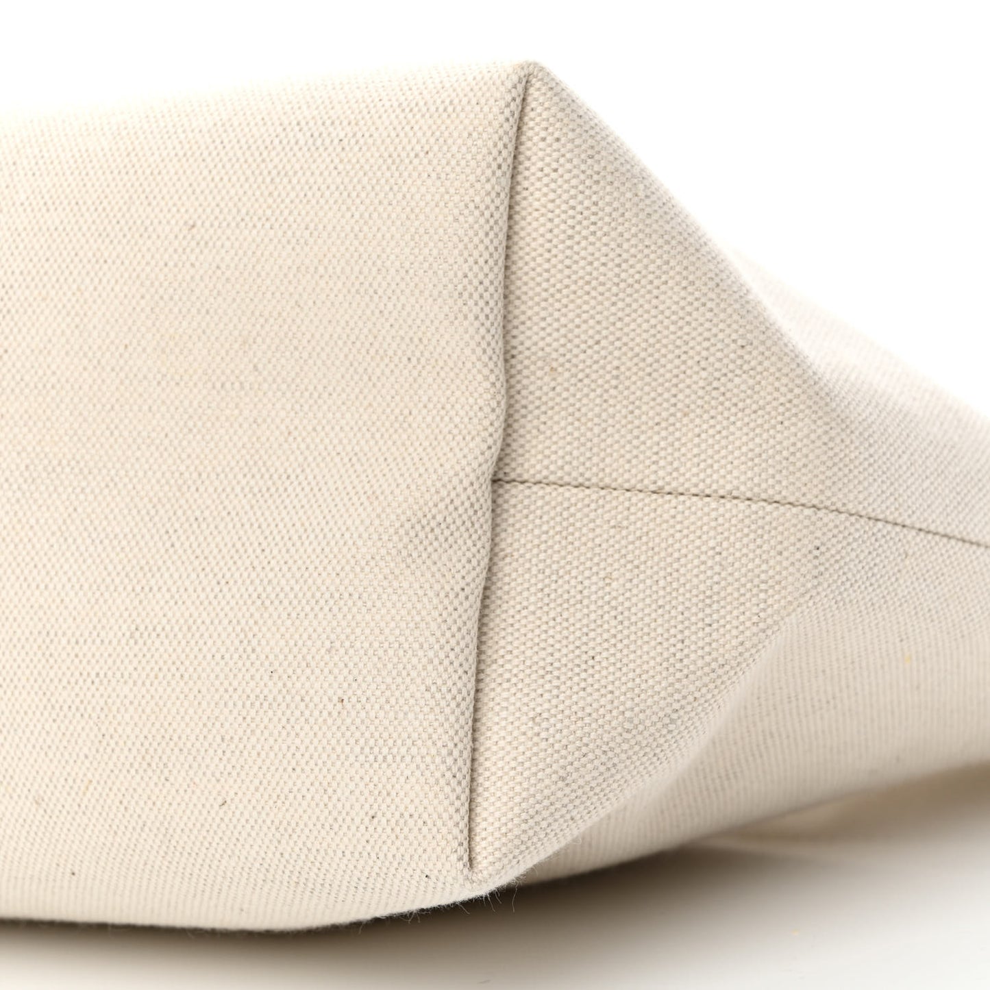 Canvas Necessaire Organizer Pouch Off White