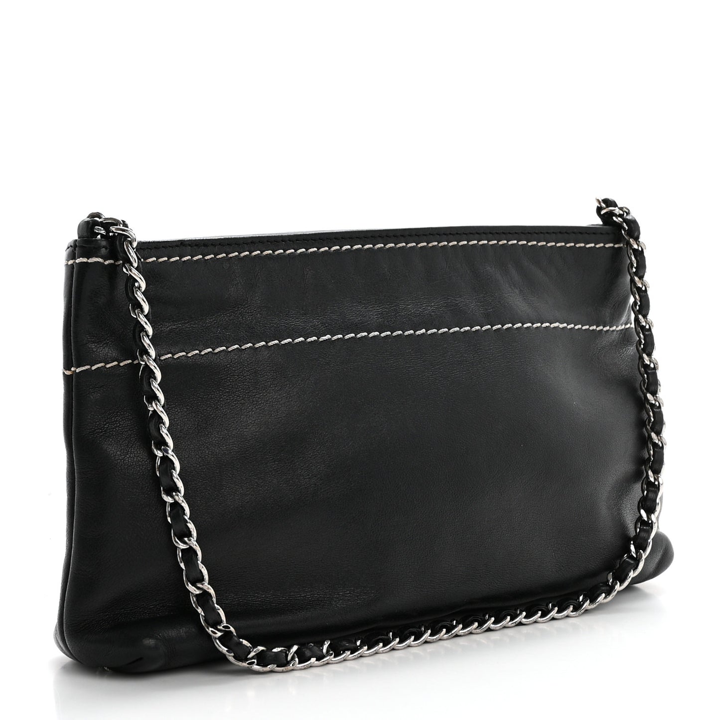 Lambskin Lax Pochette Black