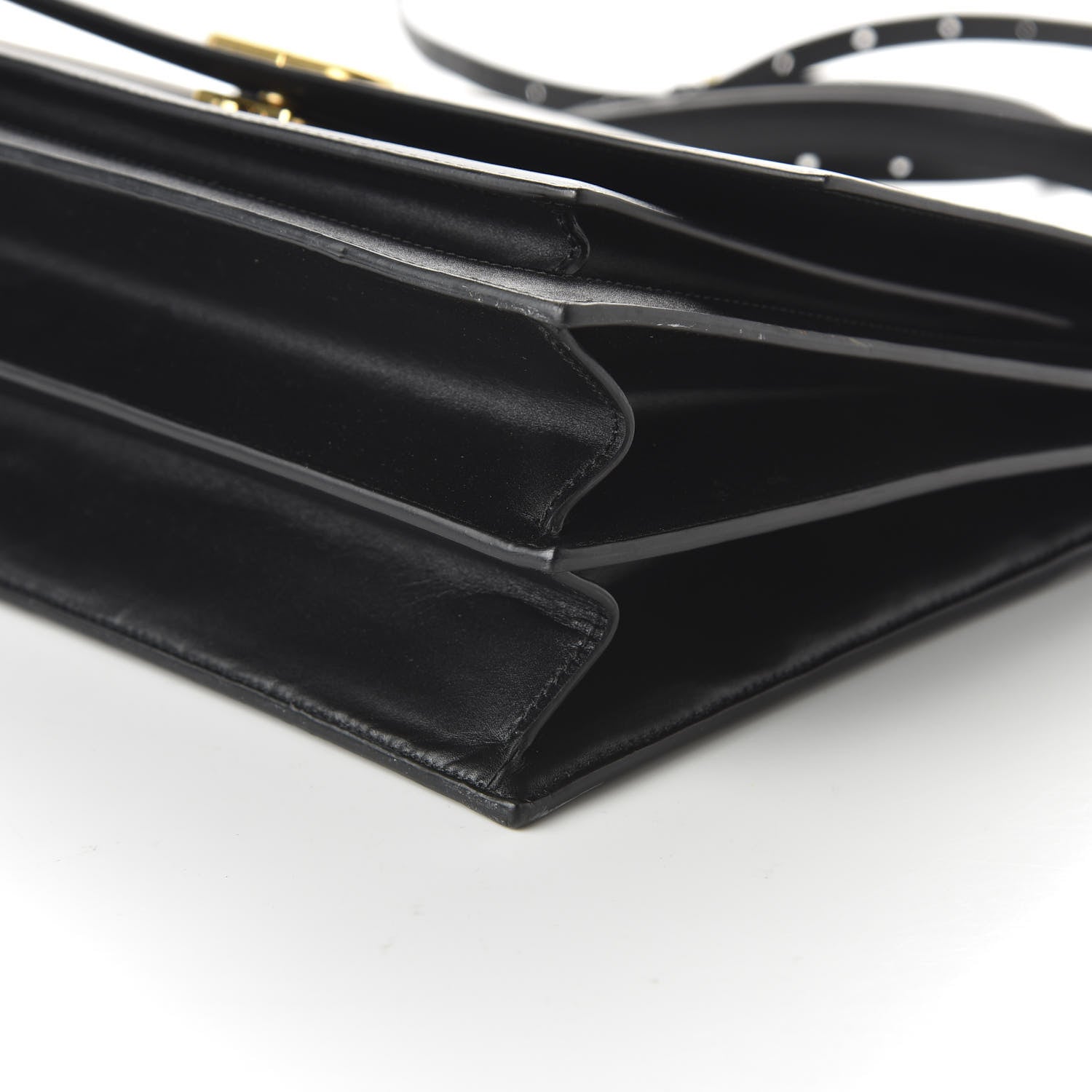 Balenciaga Box Calfskin Large Sharp Top Handle Bag Black 7 of 10