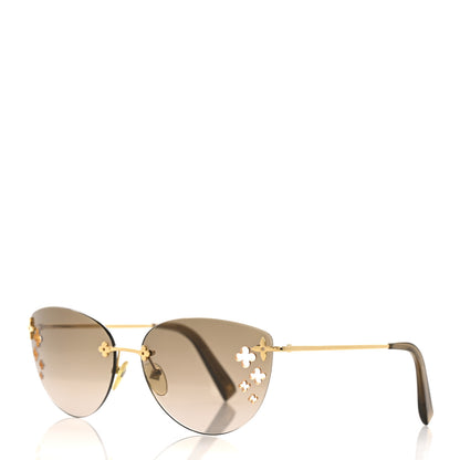 Louis Vuitton Desmayo Rimless Sunglasses Z0051U 1 of 8