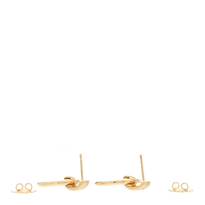Roberto Coin 18K Yellow Gold Duchessa Diamond Doorknocker Drop Earrings 3 of 5