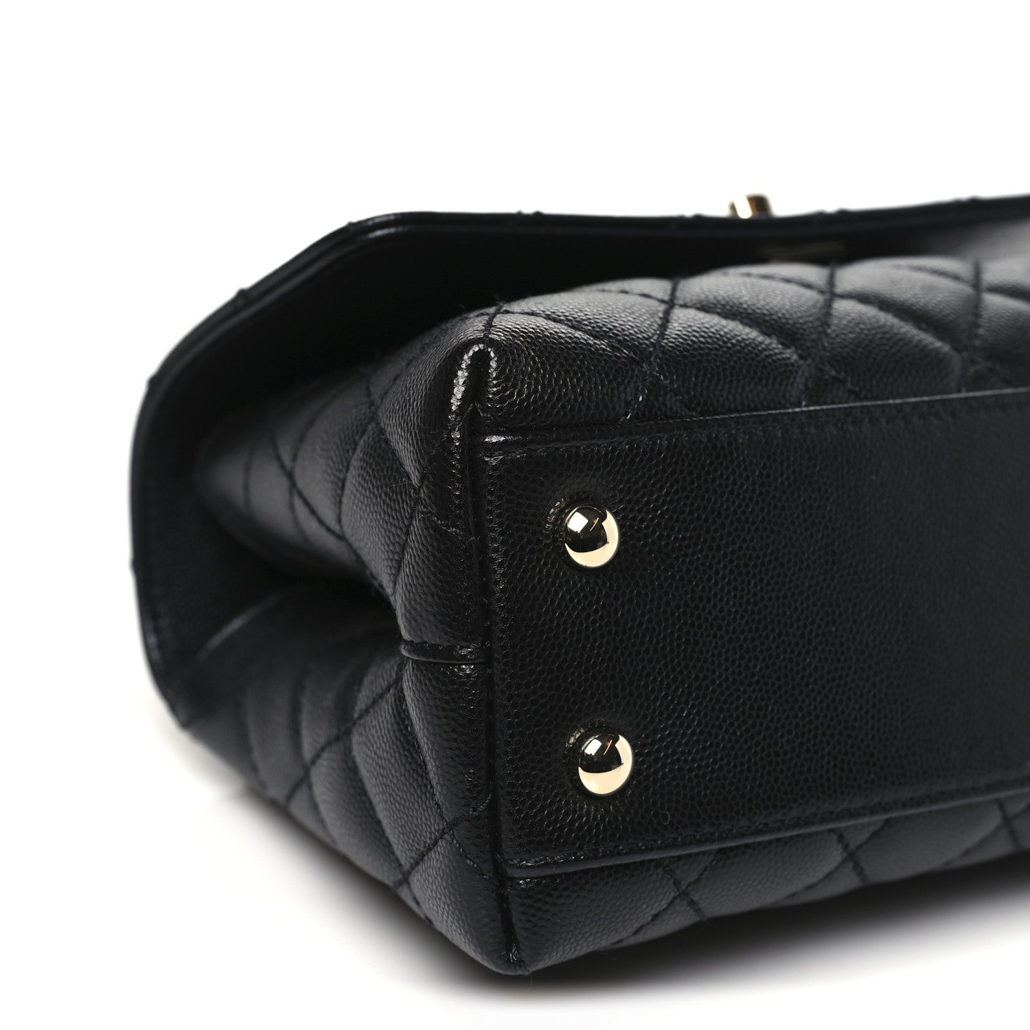 Chanel Caviar Quilted Mini Coco Handle Flap Black 9 of 11