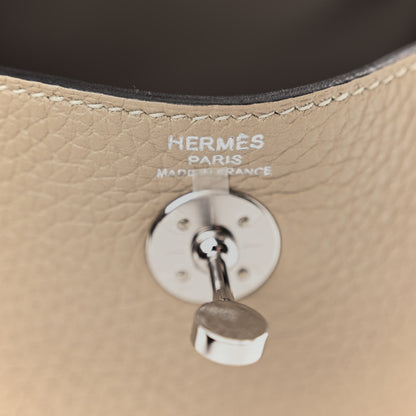 Hermes Taurillon Clemence Mini Lindy 20 Trench 6 of 11