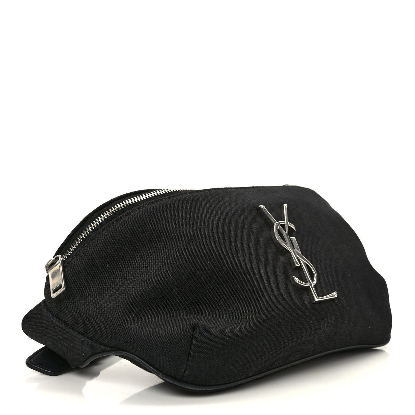 Canvas Monogram Belt Bag Black