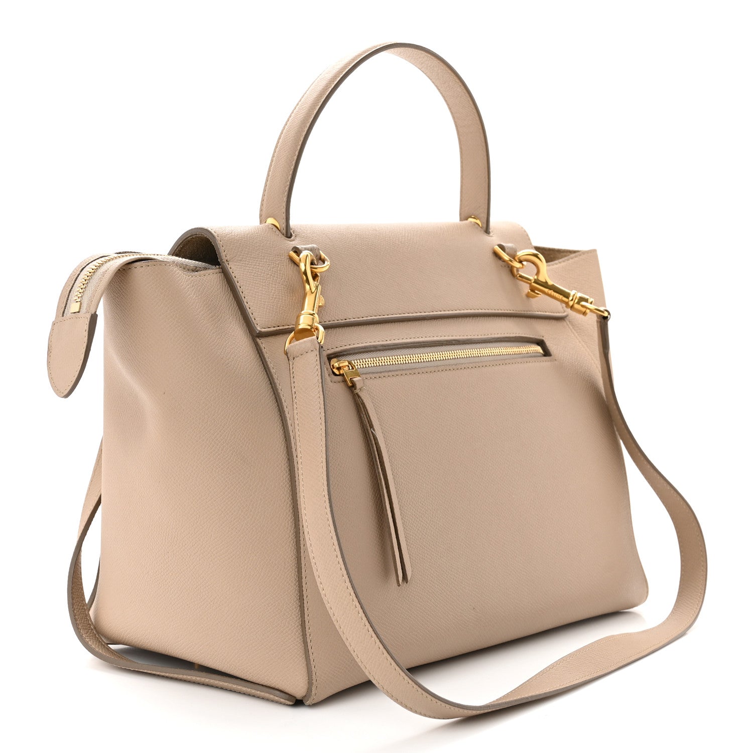 Celine Grained Calfskin Mini Belt Bag Light Taupe 3 of 11