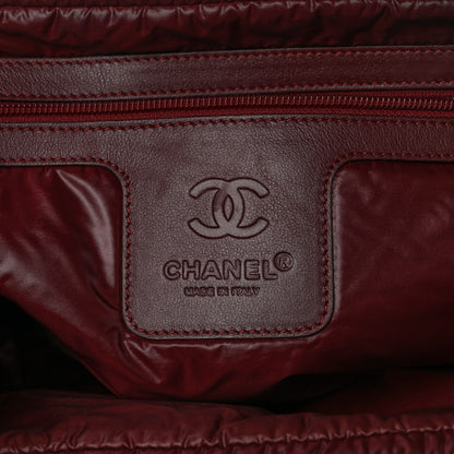 Chanel Nylon Quilted Medium Coco Cocoon Tote Black 6 of 10