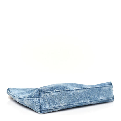 Givenchy Denim Travel Pouch Wristlet Blue 4 of 9