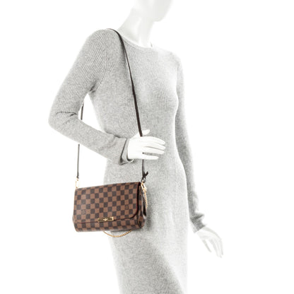Louis Vuitton Damier Ebene Favorite MM 2 of 6