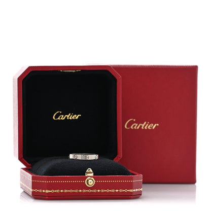 Cartier 18K White Gold 3.5mm LOVE Wedding Band Ring 57 8 5 of 5