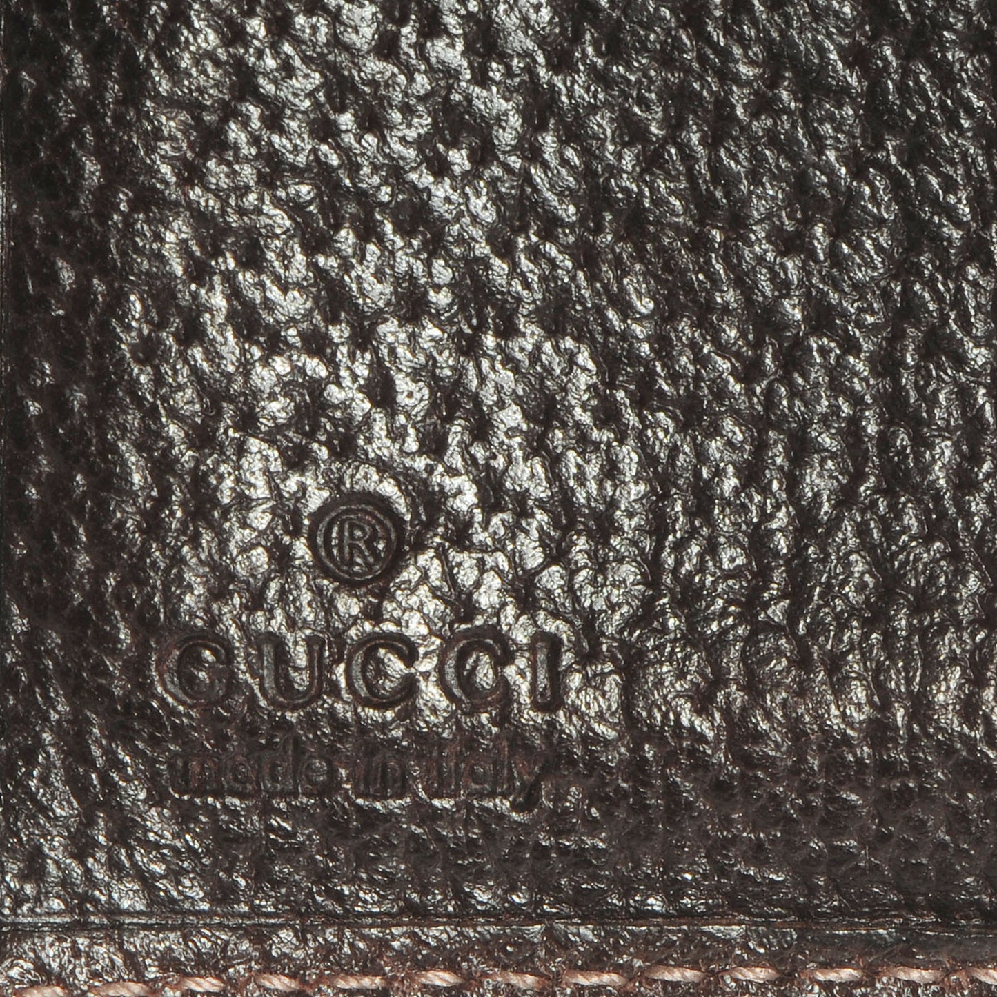 Monogram Abbey Compact Wallet Dark Brown