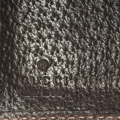 Gucci Monogram Abbey Compact Wallet Dark Brown 7 of 7