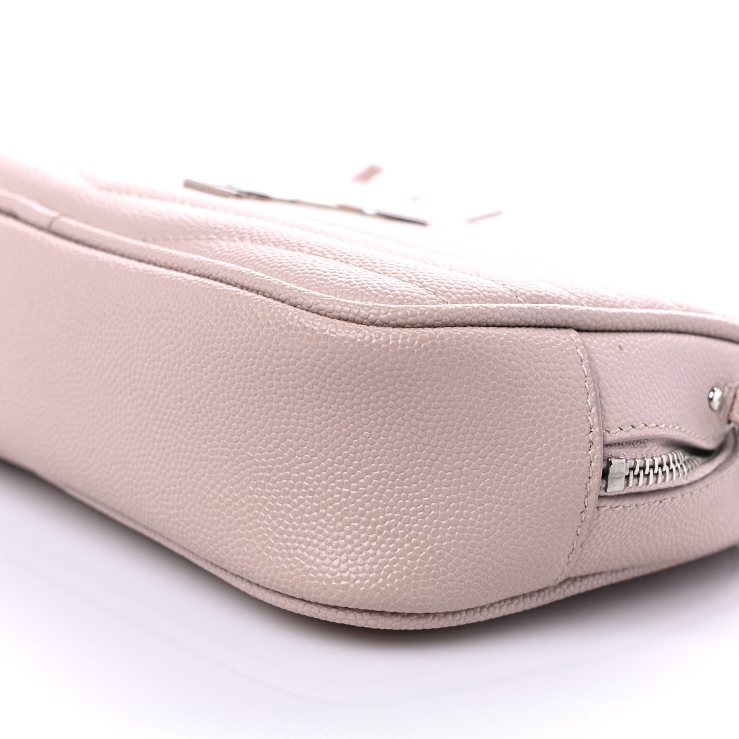 Grain De Poudre Matelasse Monogram Mini Lou Camera Bag Marble Pink