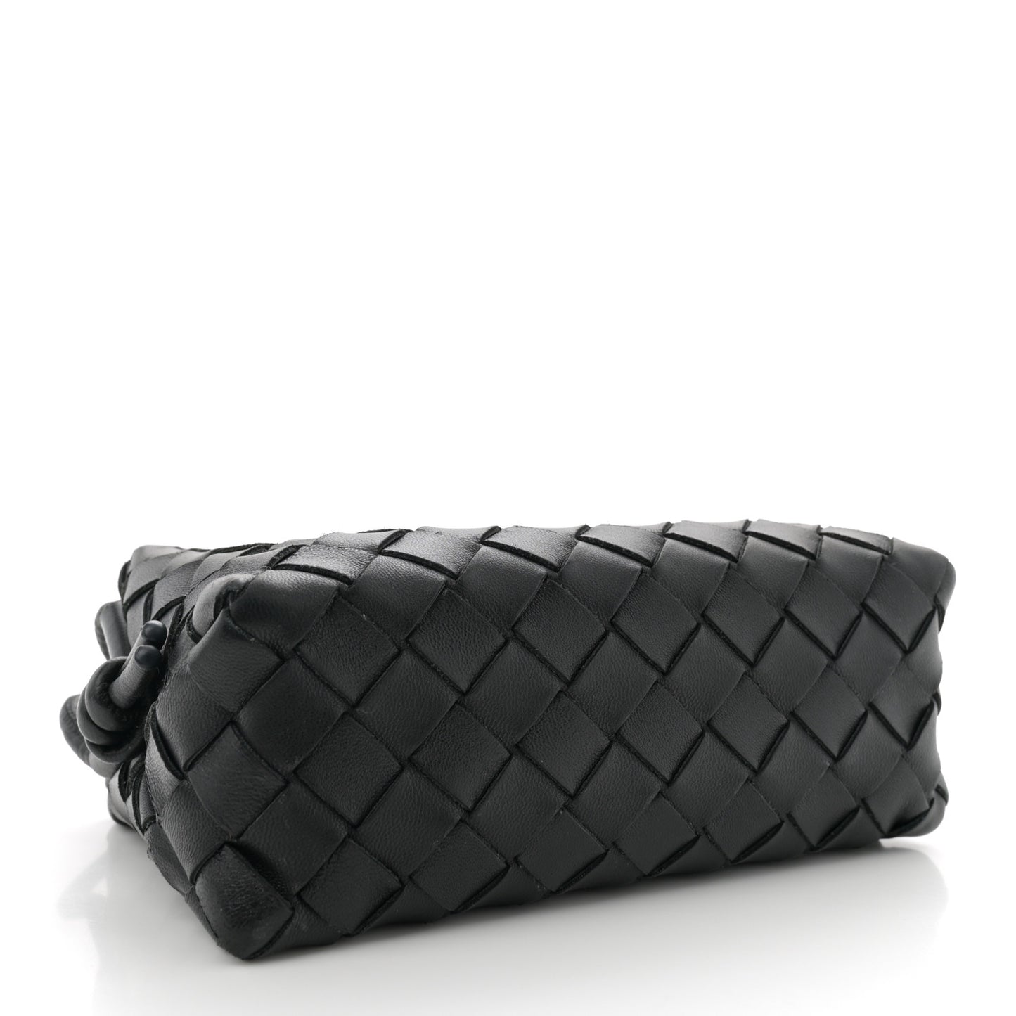 Nappa Intrecciato Mini Loop Camera Bag Black