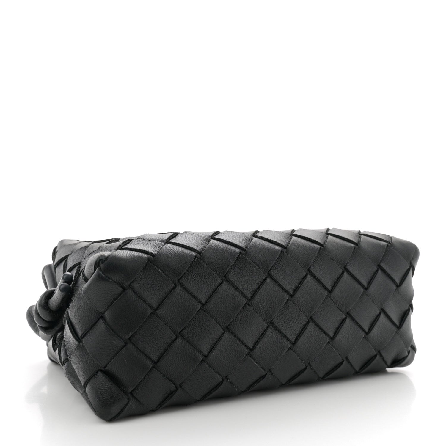 Bottega Veneta Nappa Intrecciato Mini Loop Camera Bag Black 4 of 10