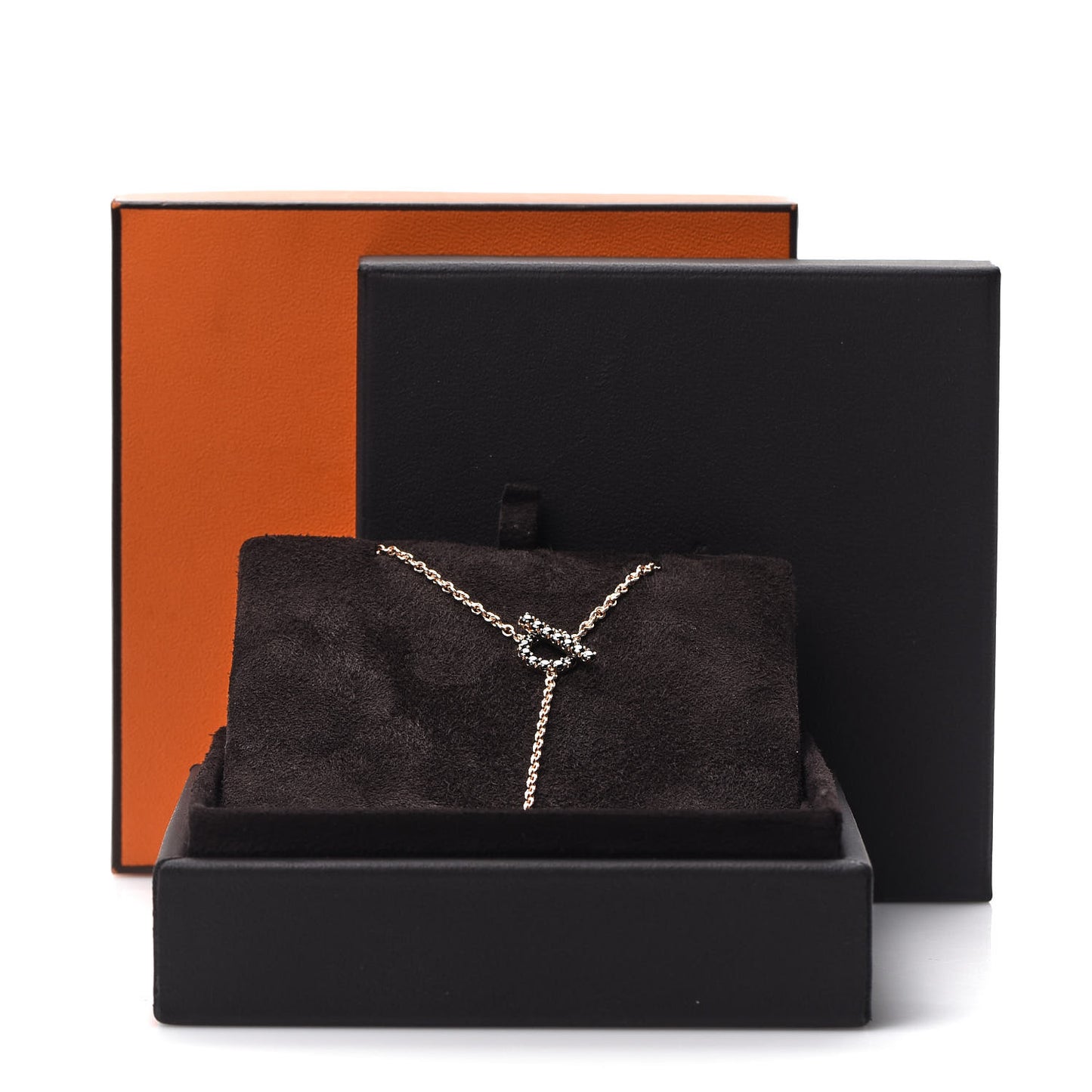 18K Rose Gold Black Spinel Finesse Lariat Necklace