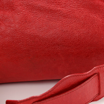 Balenciaga Agneau Giant 21 Silver Hardware City Rouge Coquelicot 18 of 21