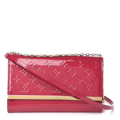 Louis Vuitton Vernis Ana Clutch Rose Indien 1 of 11