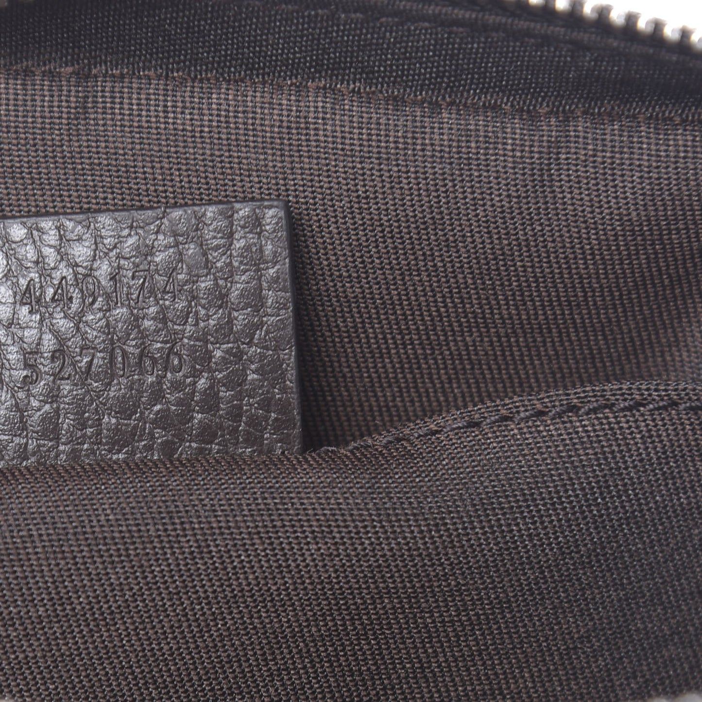 Monogram Belt Bag Dark Brown