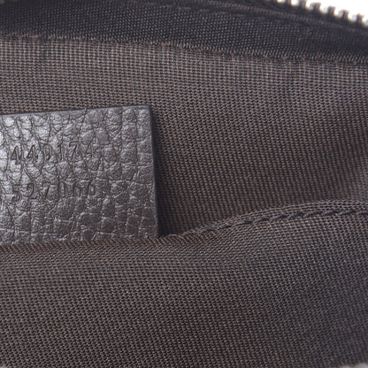 Gucci Monogram Belt Bag Dark Brown 7 of 10