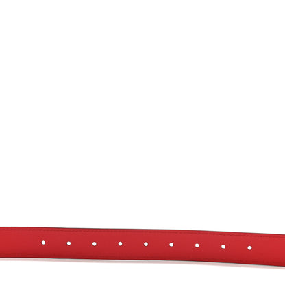 Gucci Calfskin Matelasse GG Marmont Belt Bag 85 34 Hibiscus Red 13 of 14