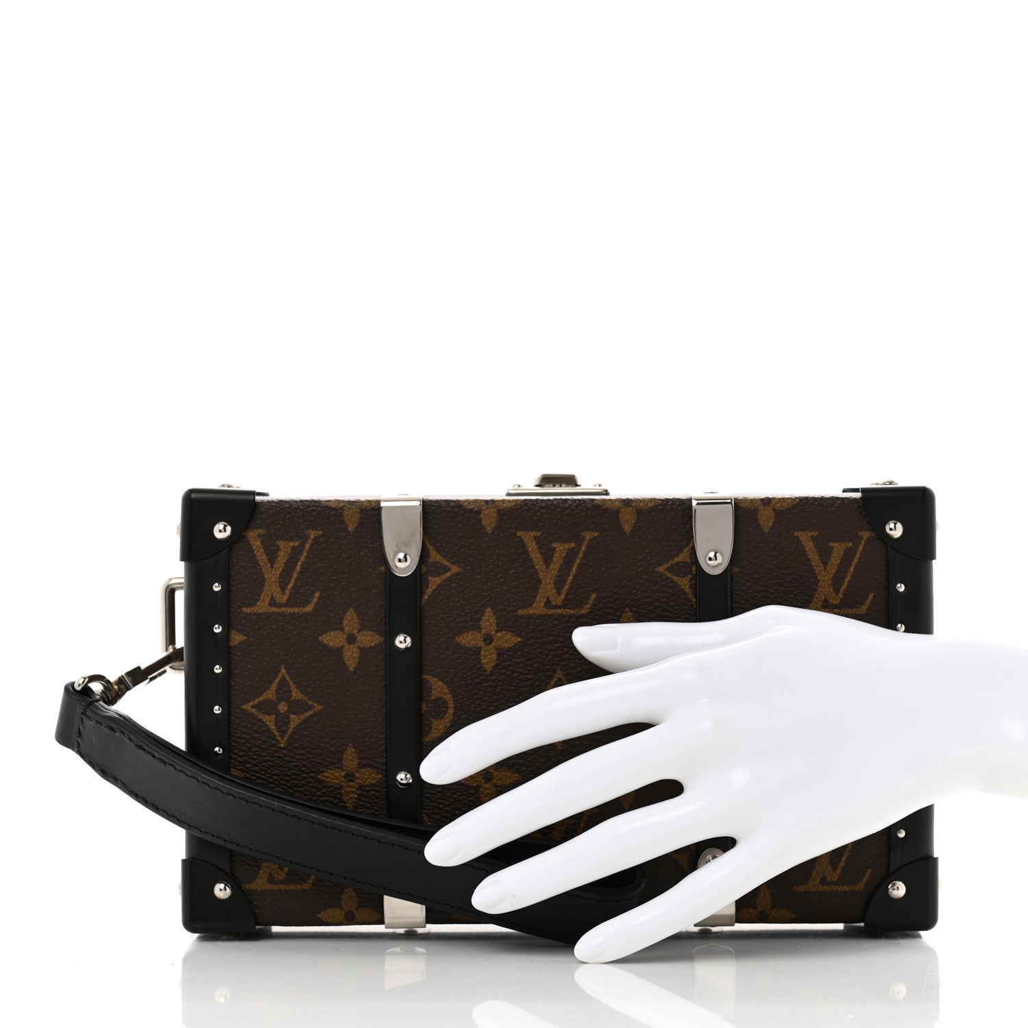 Louis Vuitton Monogram Wallet Trunk Black 2 of 7