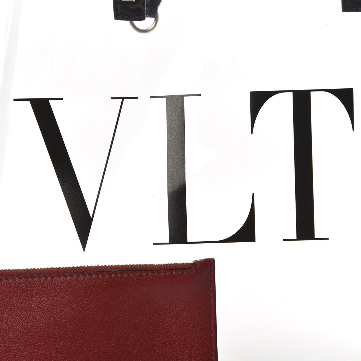 Plexy VLTN Shopping Bag Transparent