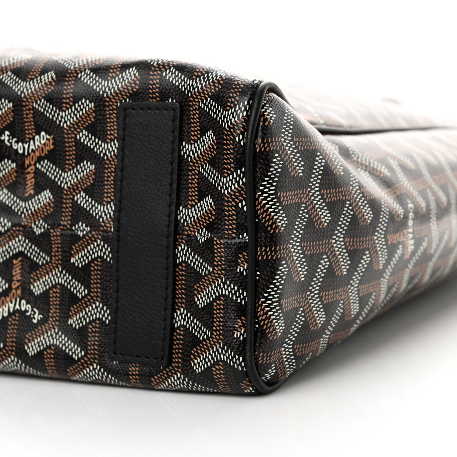 Goyard Goyardine Voltaire III Tote Black 10 of 11