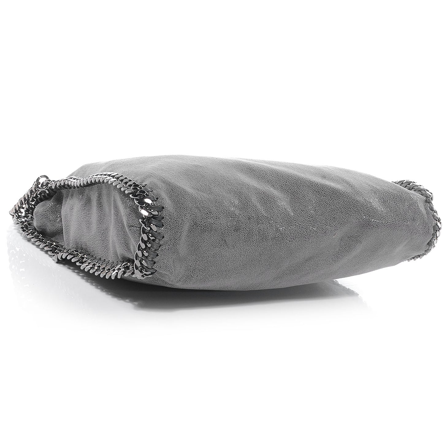 Faux Leather Shaggy Deer Falabella Gray