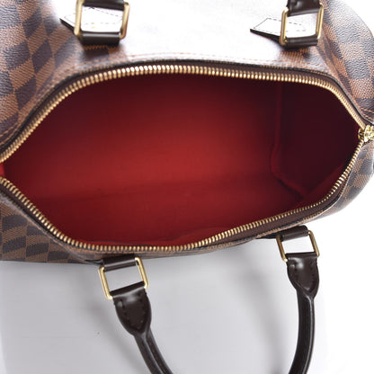 Louis Vuitton Damier Ebene Speedy 30 5 of 7