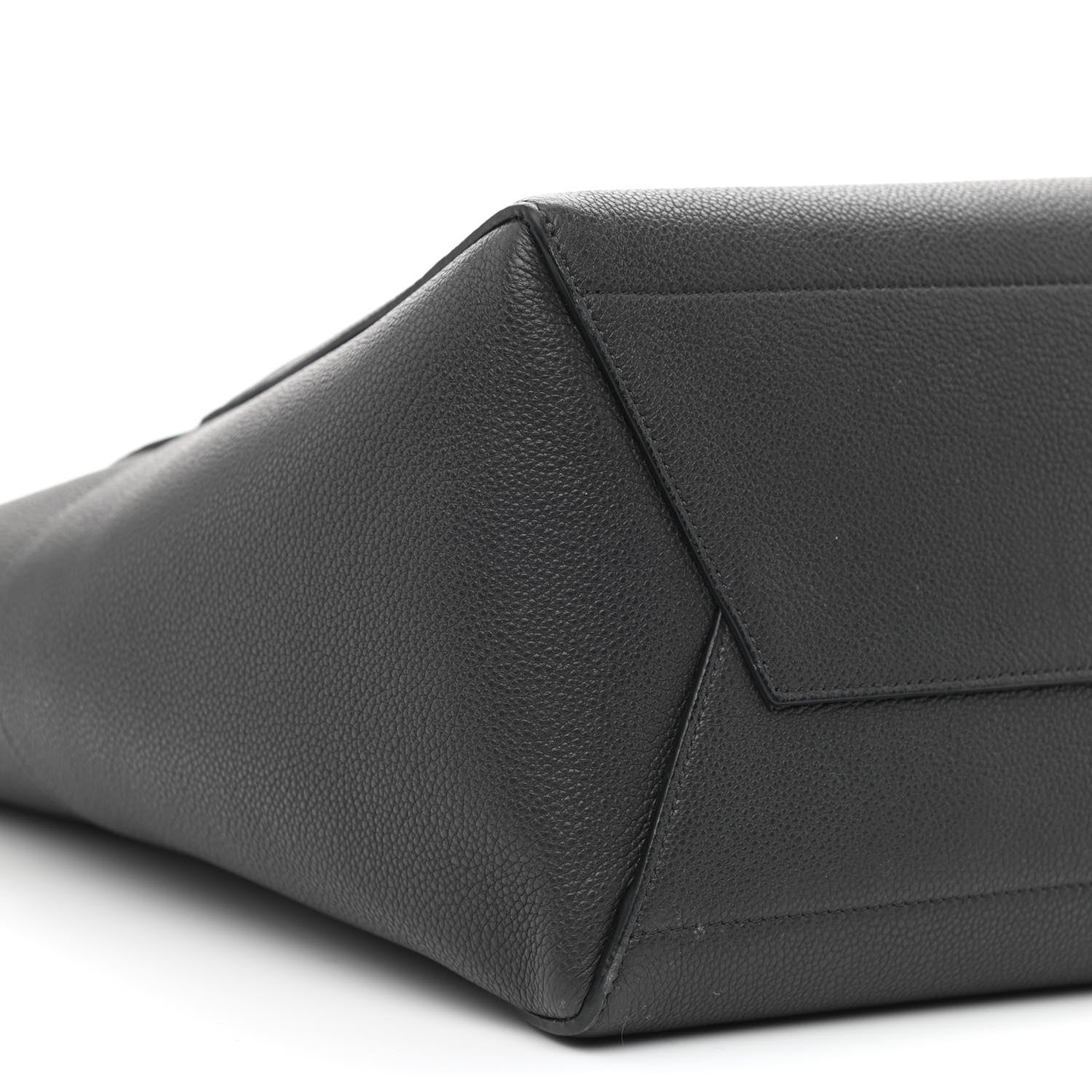 Celine Soft Grained Calfskin Sangle Bucket Bag Anthracite 7 of 8