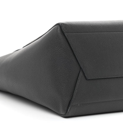 Celine Soft Grained Calfskin Sangle Bucket Bag Anthracite 7 of 8