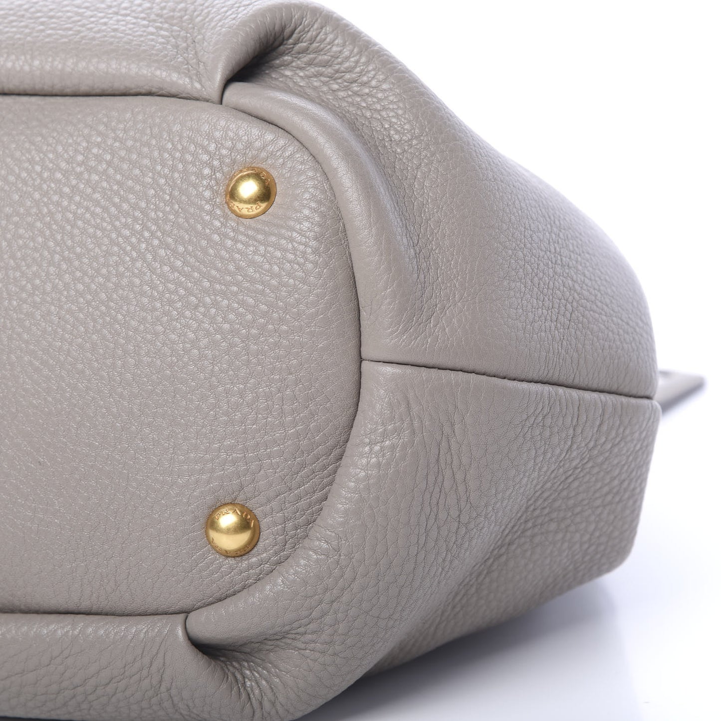 Vitello Daino Shoulder Bag Argilla