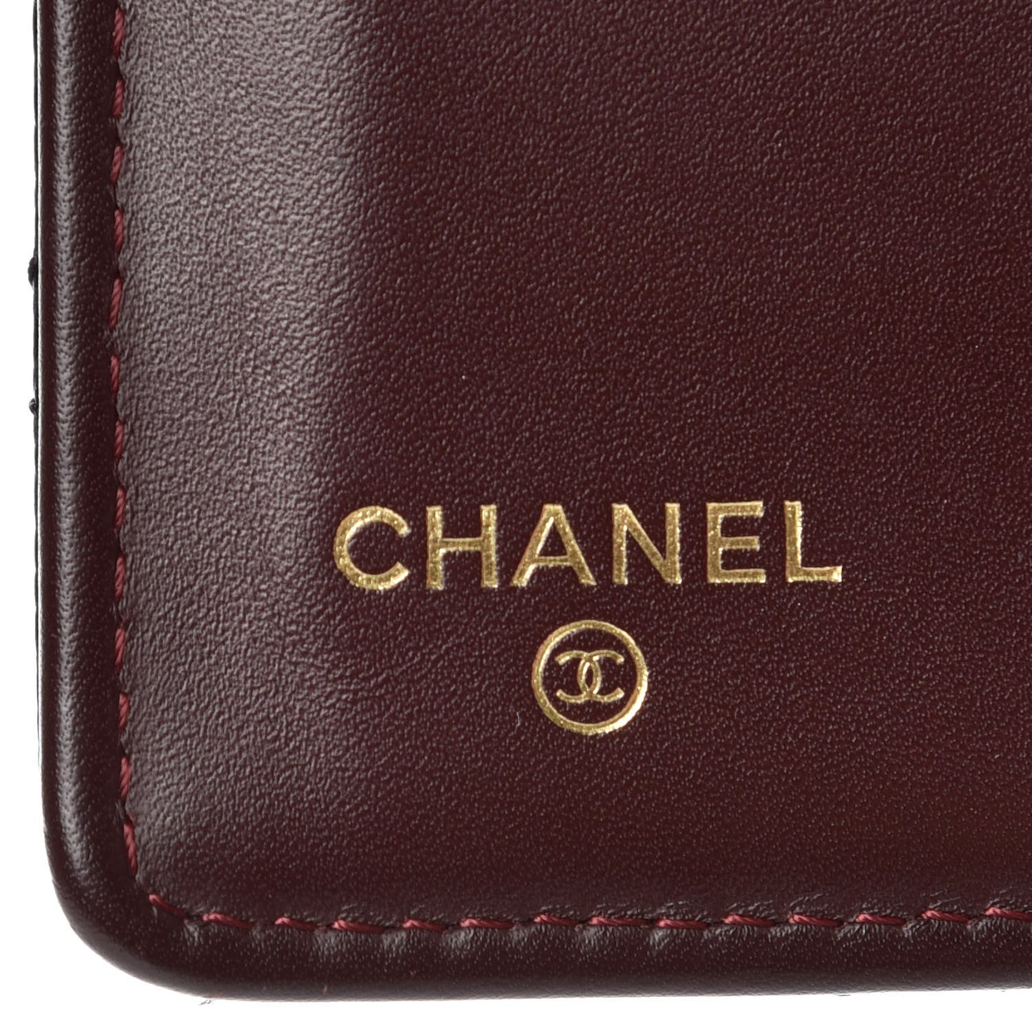 Caviar Quilted Yen Wallet Black