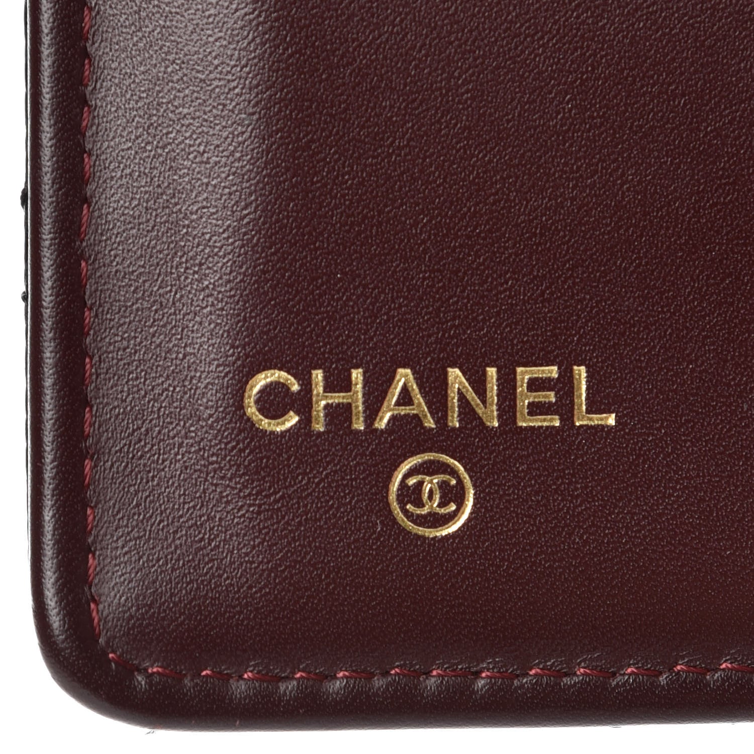 Chanel Caviar Quilted Yen Wallet Black 6 of 9