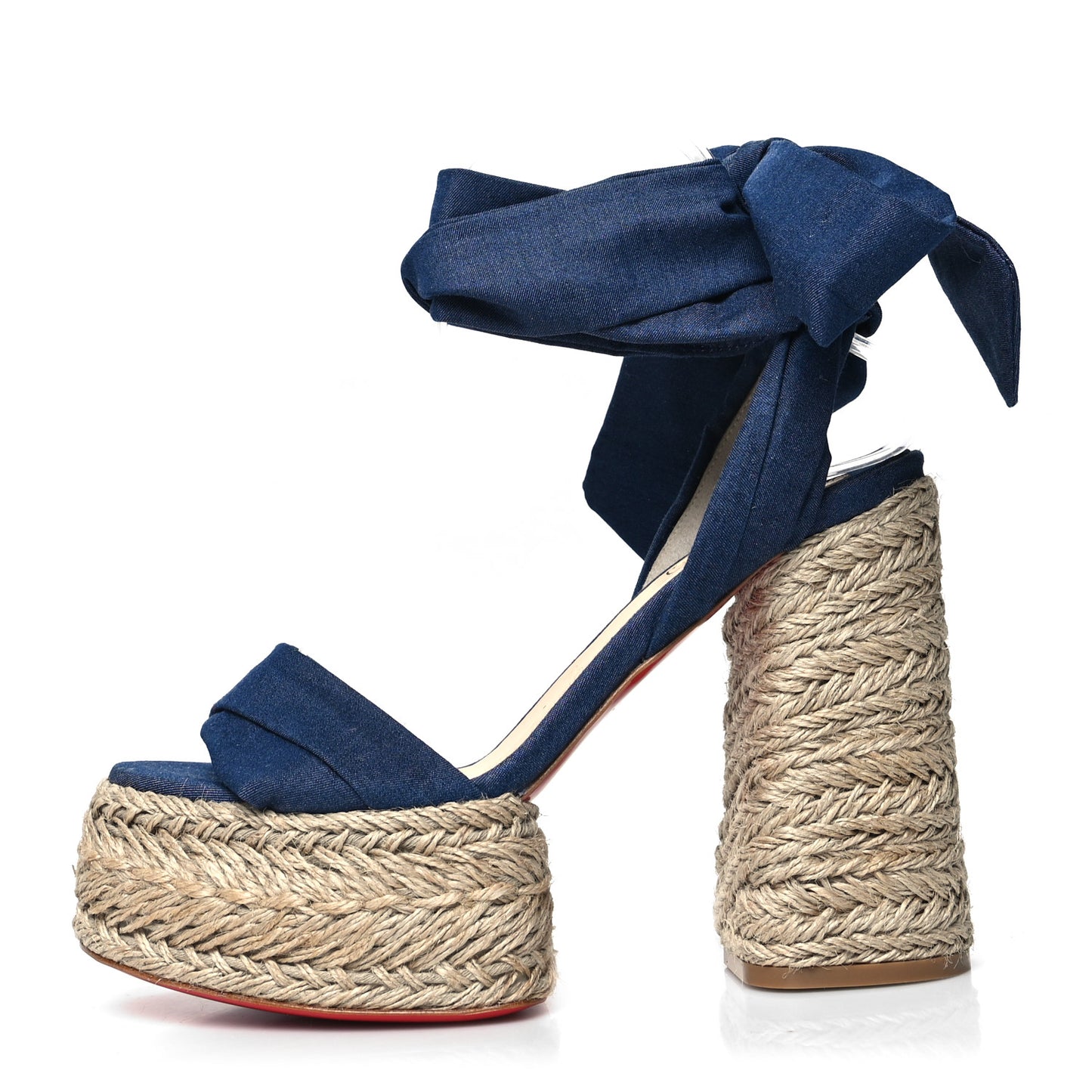 Denim Mariza Du Desert 130 Sandals 38 Blue Naturel