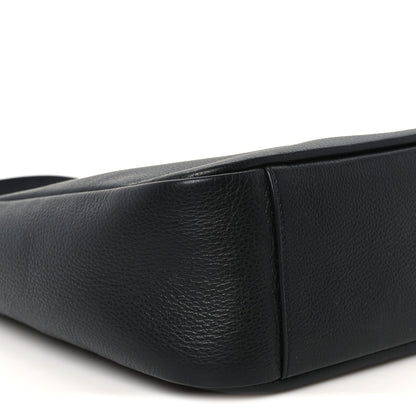 Saint Laurent Smooth Calfskin Small Le 5 A 7 Soft Hobo Black 8 of 9